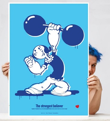 The strongest believer. Photo credit: Ella Faust