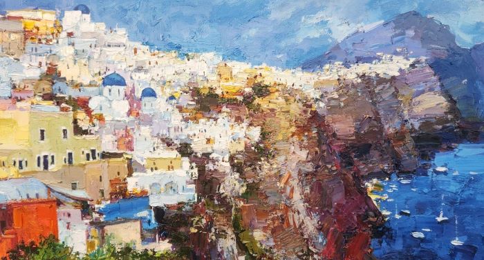 Santorini, Greece. Photo Credit: Holon Municipality Santorini, Greece. Photo Credit: Holon Municipality