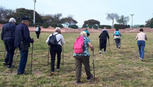 Nordic walking in Holon
