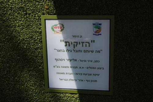 גן סיפור הזיקית או מה שיותם ותובל גילו בחצר